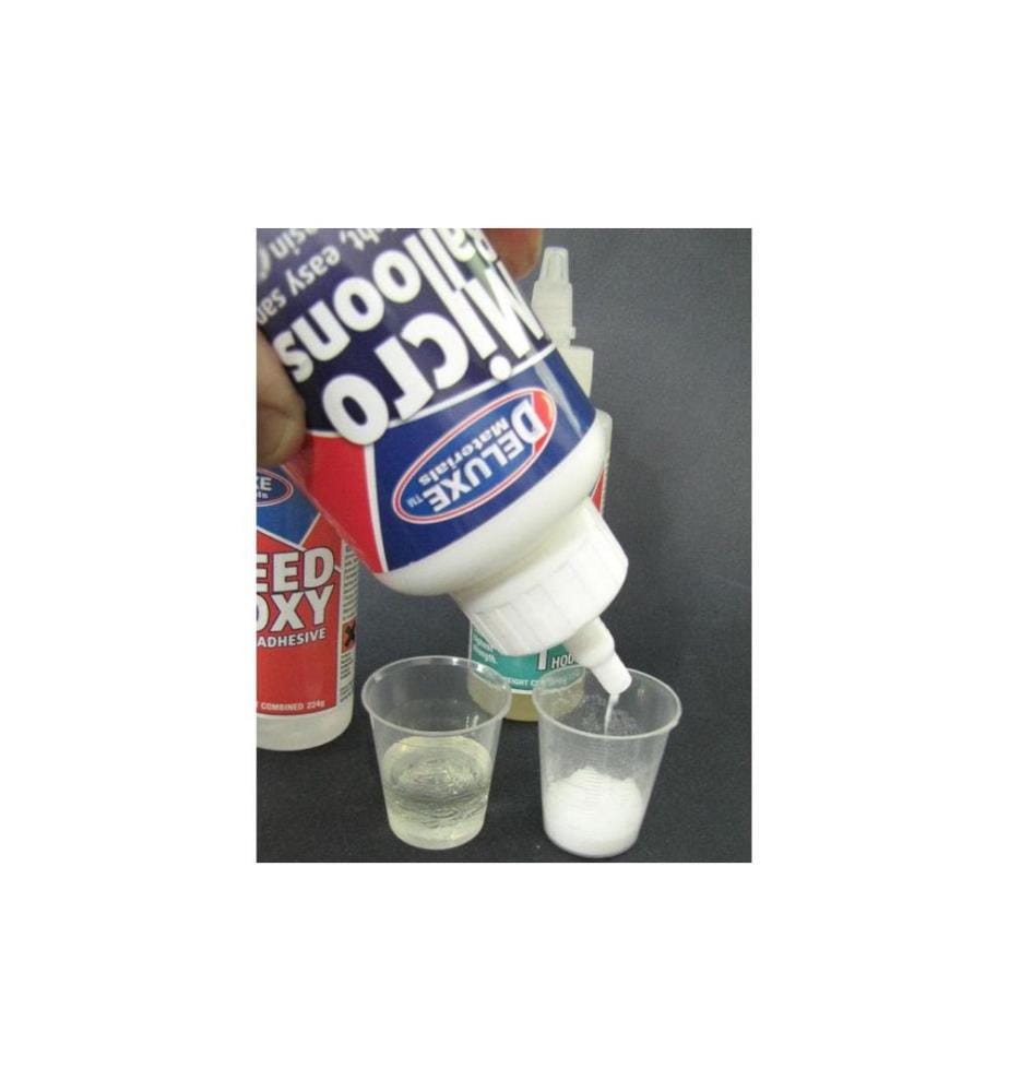 DELUXE MATERIALS - Enduit céramique Microballoons 250 ml, Blanc
