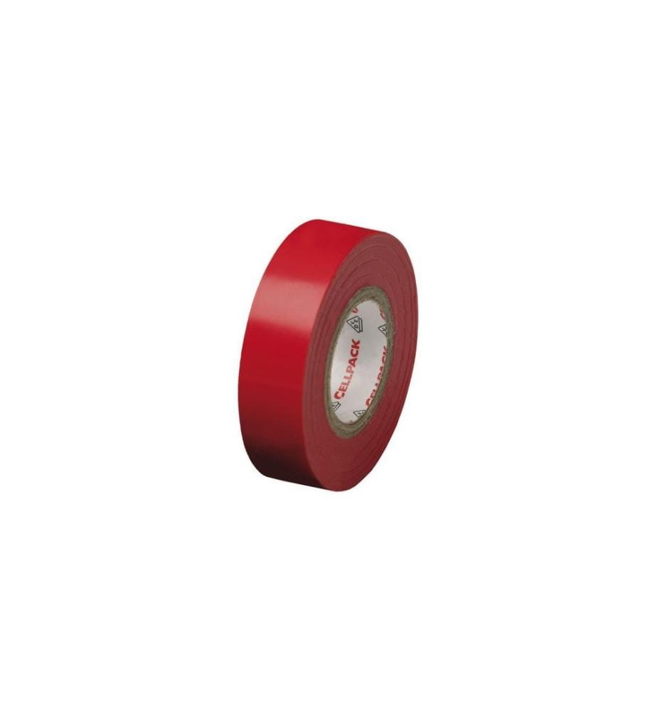CELLPACK AG - Isolierband 10 m x 15 mm, Rot