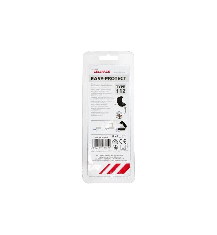 CELLPACK AG - Boîte gel 112, IPx8, avec borne Wago Compact