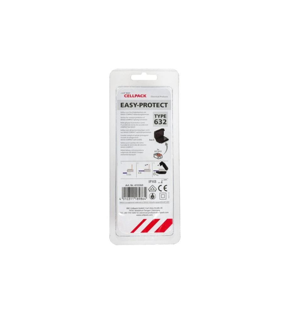 CELLPACK AG - Boîte gel 632, IPx8, avec bornes Wago Compact