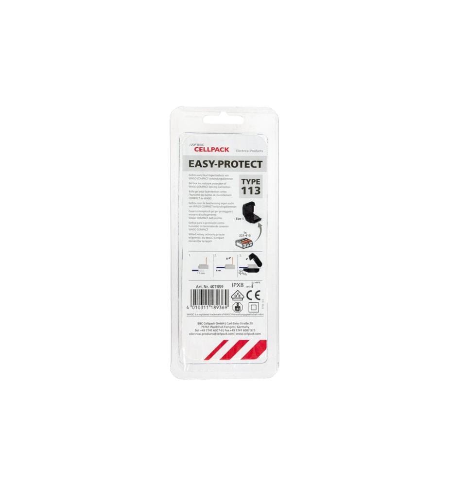 CELLPACK AG - Boîte gel 113, IPx8, avec borne Wago Compact