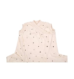 ZEWI bébé-jou Zewi-Decke mit Gilet classic Hearts 90 x 200 cm