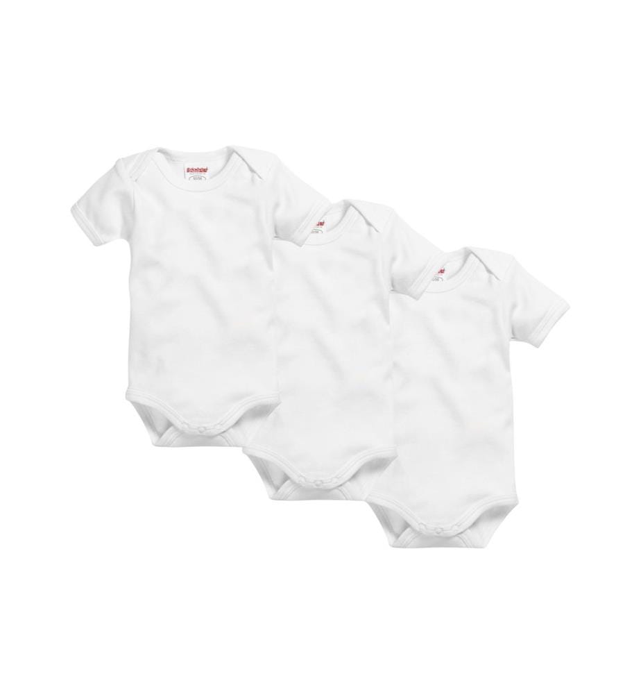 PLAYSHOES - Body à manches courtes Set de 3 pièces uni Taille 50/56
