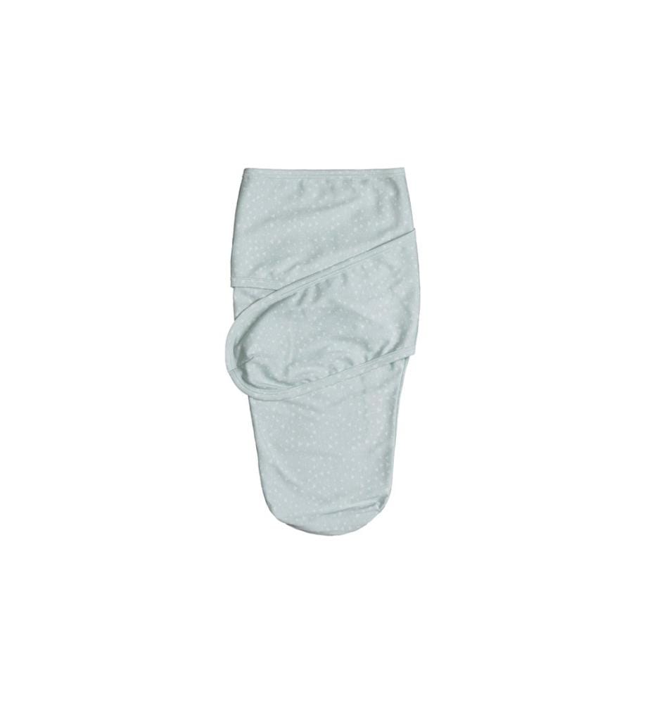 ZEWI bébé-jou Serviette à emmailloter Mint Triangle Taille 50/56