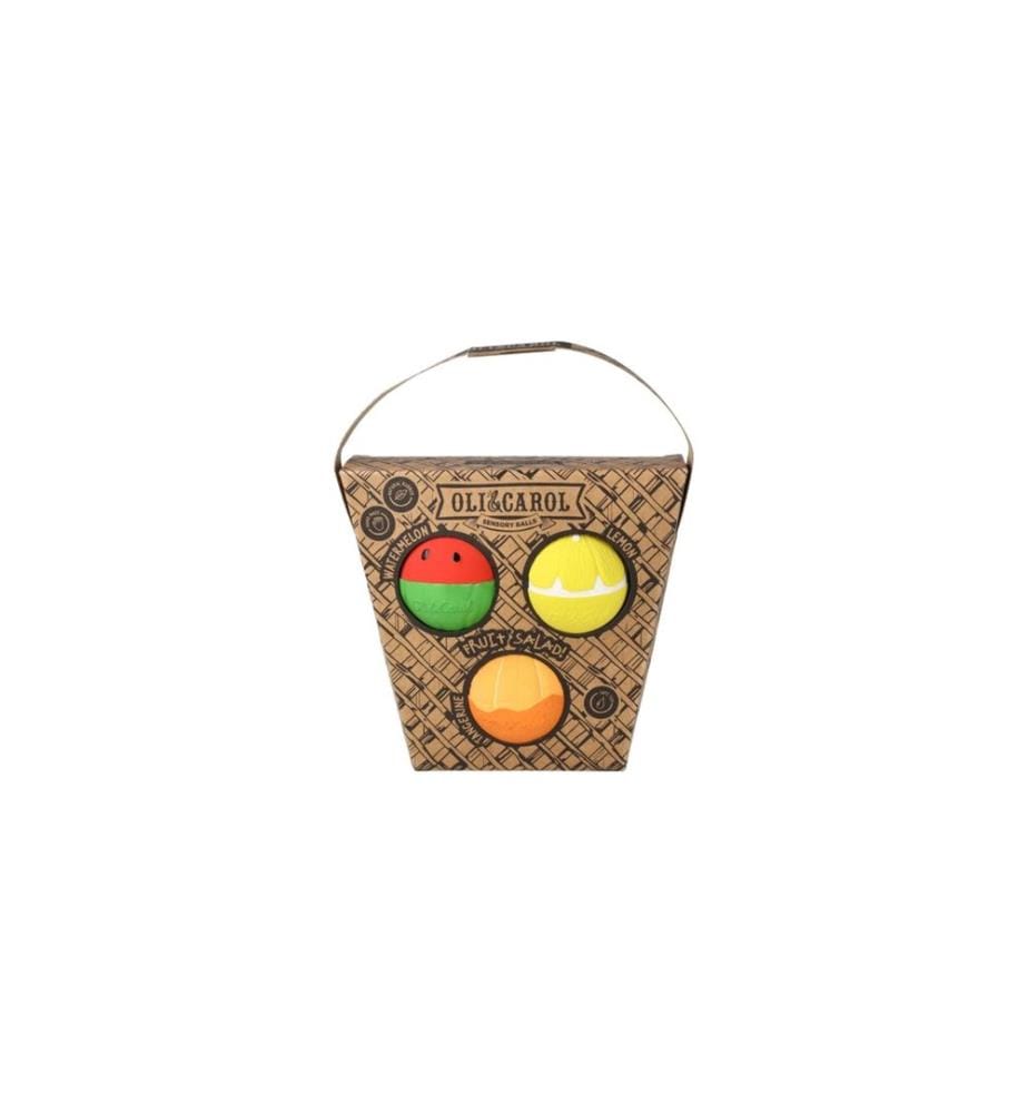Oli&Carol - Greifling Fruit Salad Baby Sensory Balls