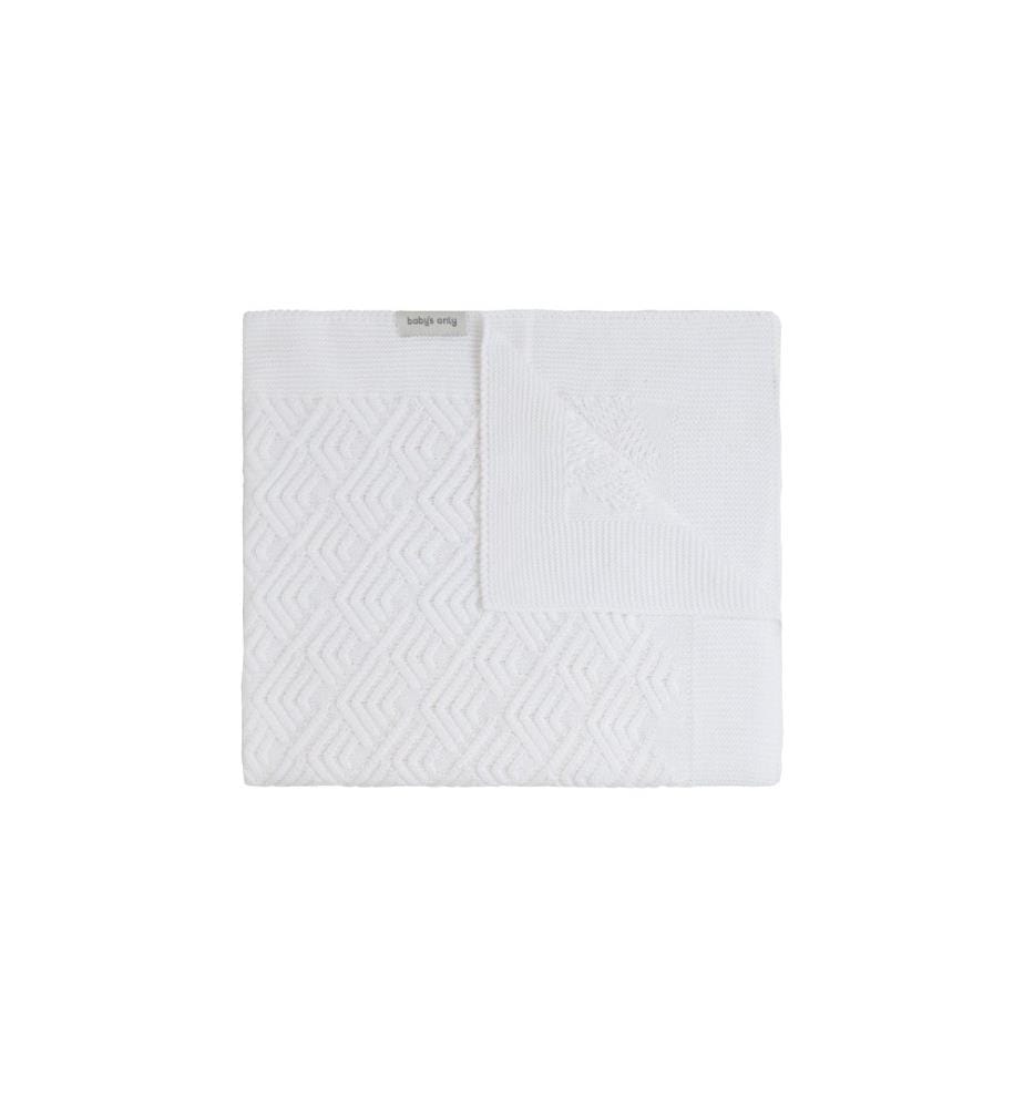 baby's only - Couverture douillette Sierra Blanc de laine