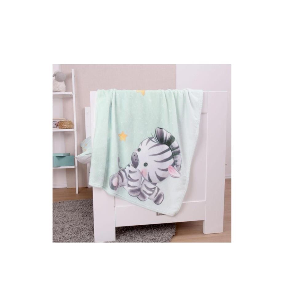 HERDING - Couverture douillette Zebra 75 x 100 cm