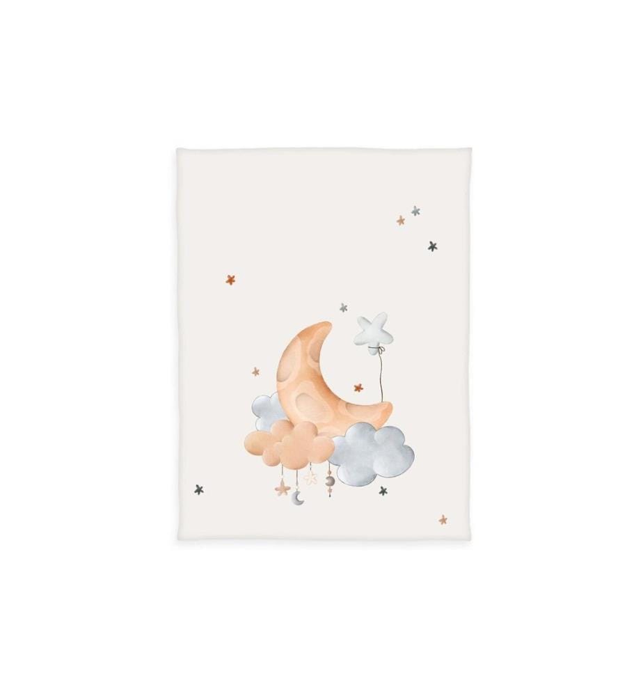 HERDING - Couverture douillette Moon & Stars 75 x 100 cm