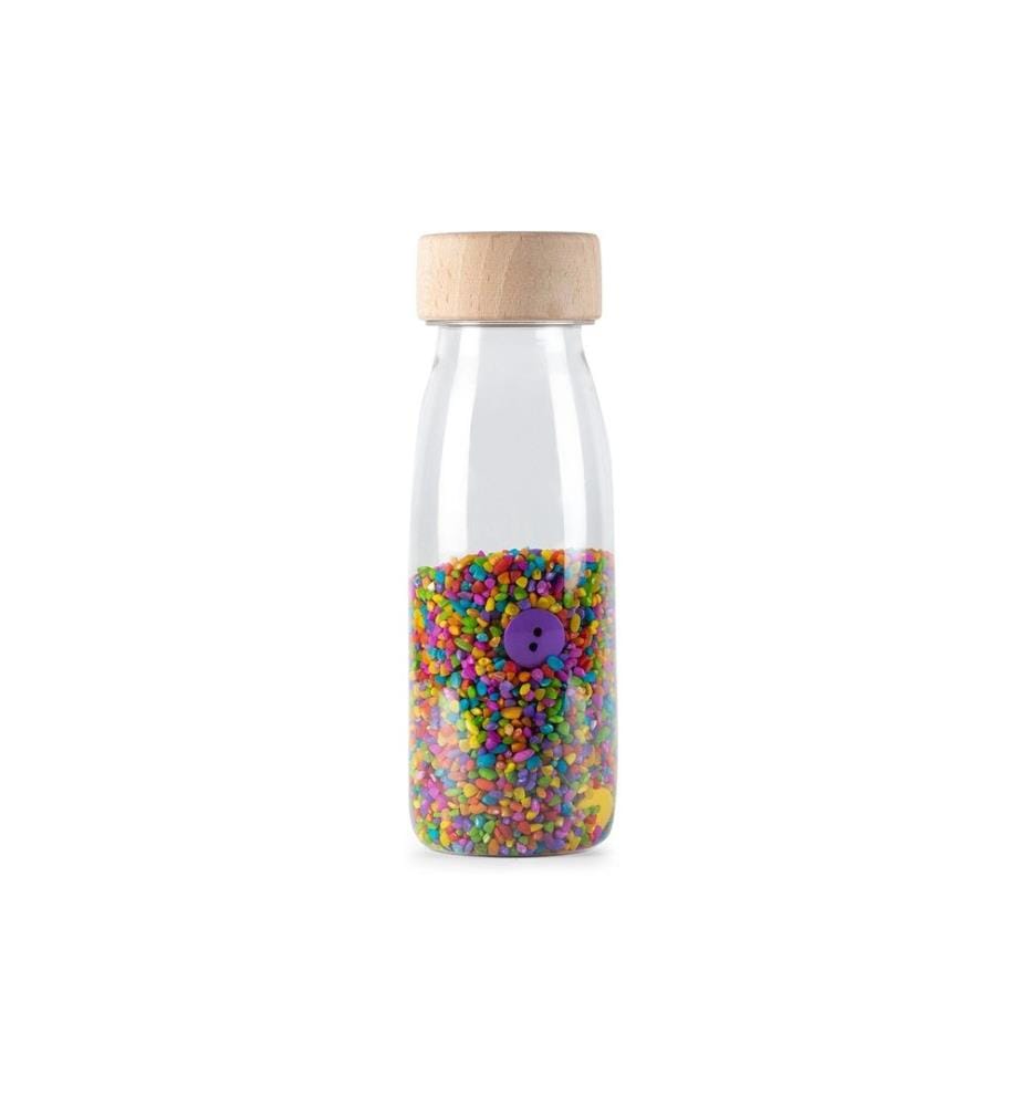 Sombo - Bouteille sensorielle avec son – Boutons 15.5 cm