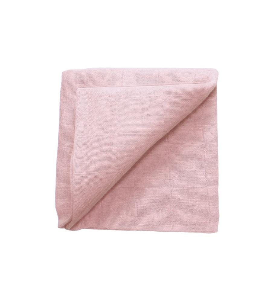 ZEWI bébé-jou Mulltuch rosa Gr. 60 x 60 cm
