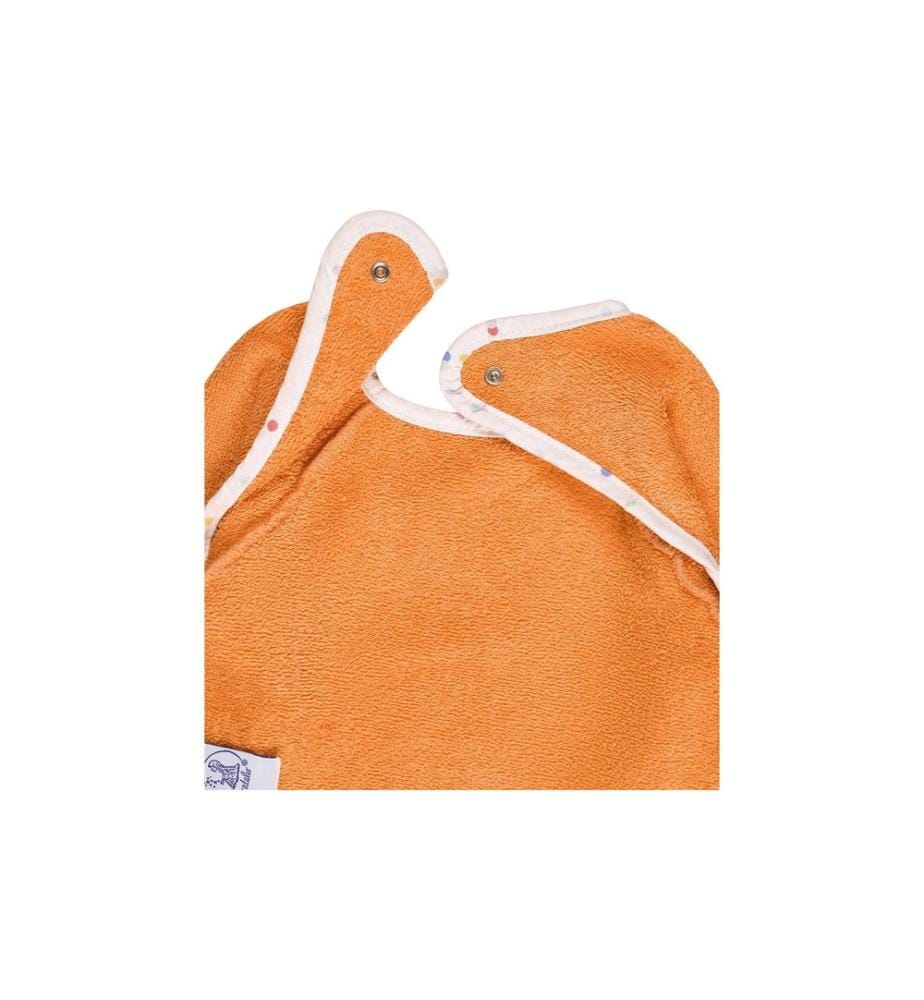 STERNTALER - Ärmellätzchen Bär Bo 73 x 50 cm,  Orange