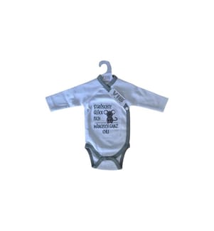 Very Important Baby - Body à langer manches longues Le plus grand bonheur est Taille 56
