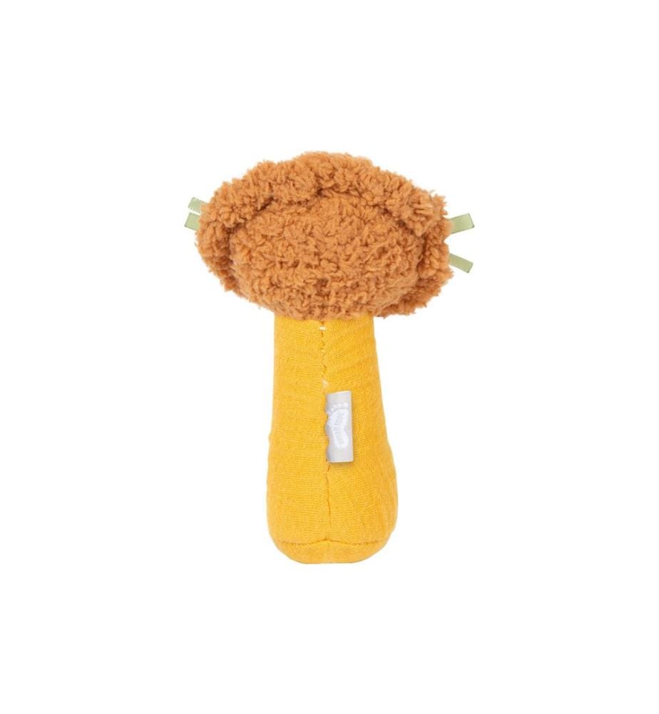 small foot - Babyspielzeug kleine Rassel und Stoffgreifling Little Lion