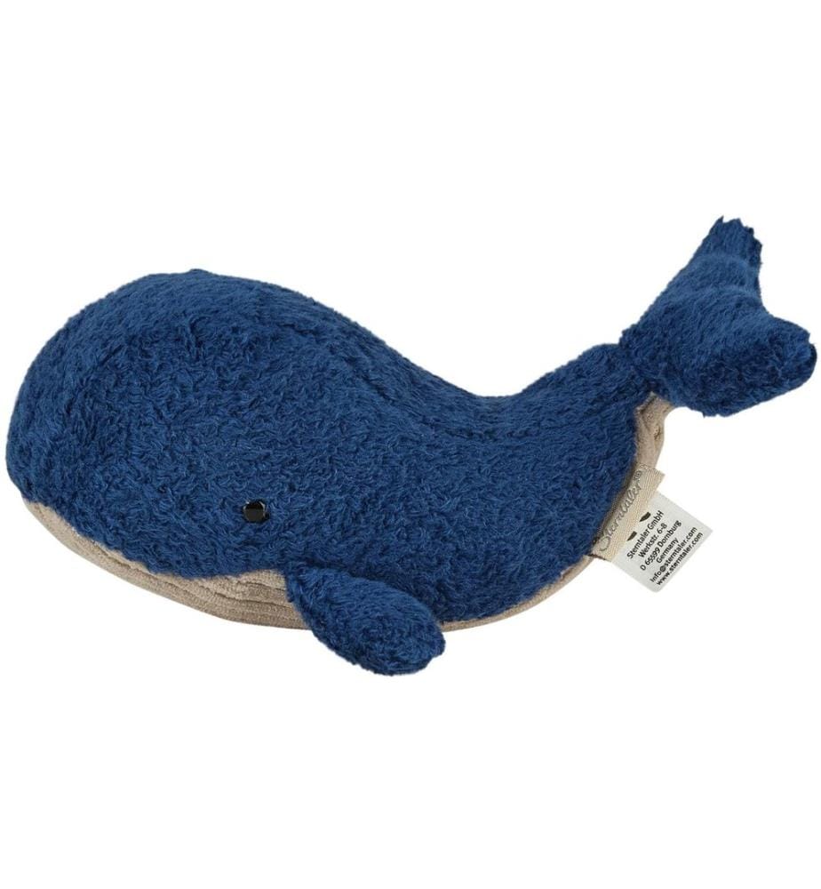 STERNTALER - Hochet Doudou S baleine Marine