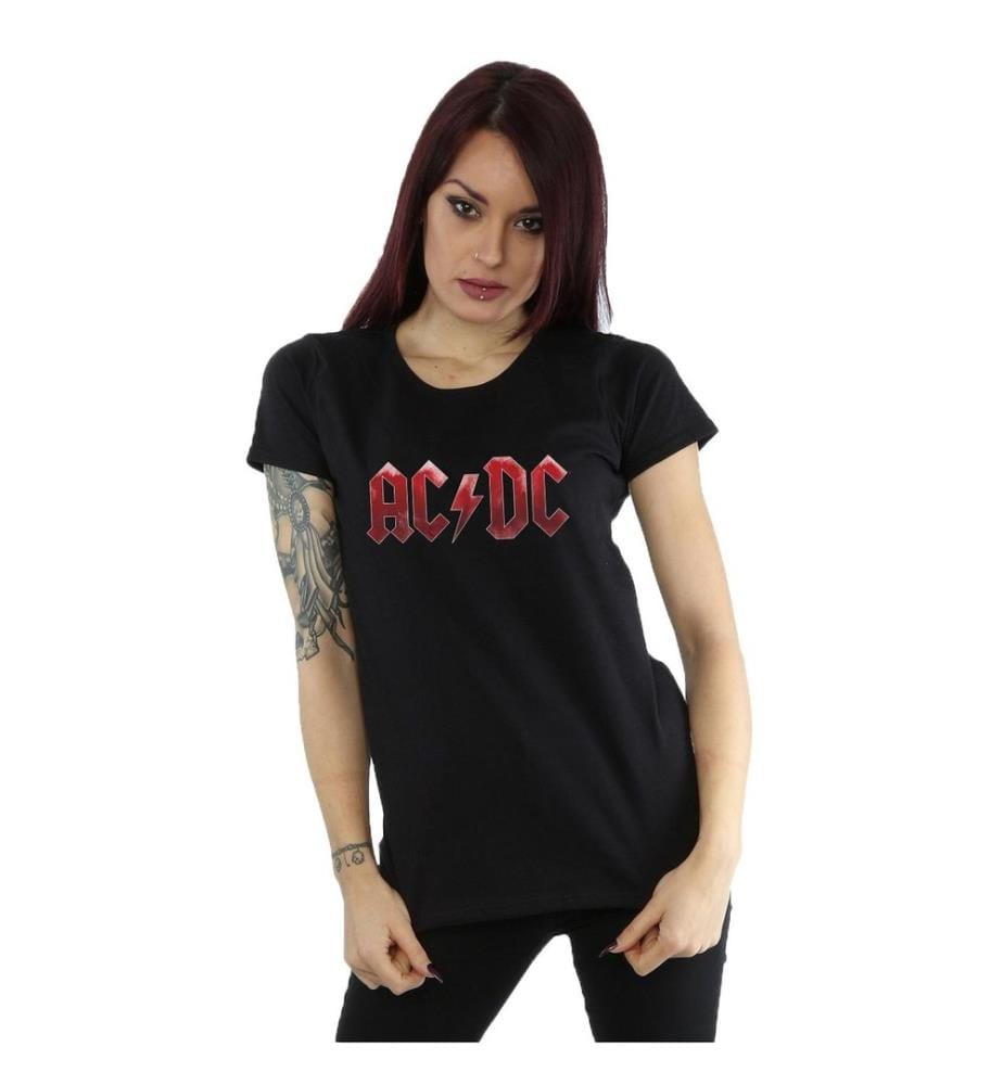 AC/DC Maglietta Marchio Ghiaccio Donna