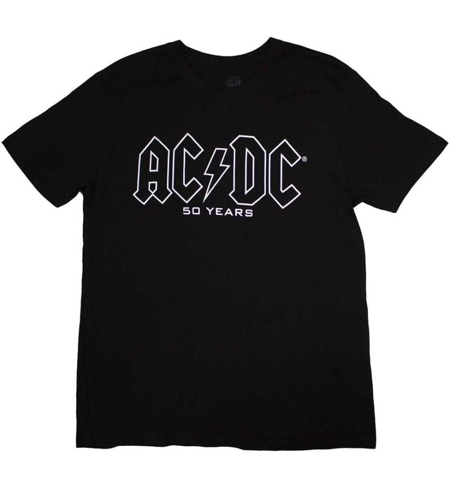 AC/DC - T-shirt LOGO HISTORY - Adulte