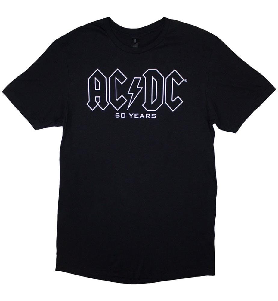 AC/DC History Maglietta Logo Adulto Unisex