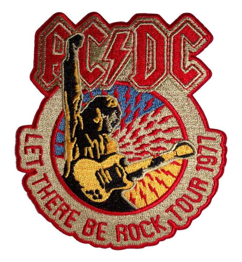 AC/DC - Patch à repasser LET THERE BE ROCK TOUR