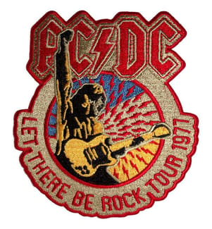 AC/DC - Patch à repasser LET THERE BE ROCK TOUR