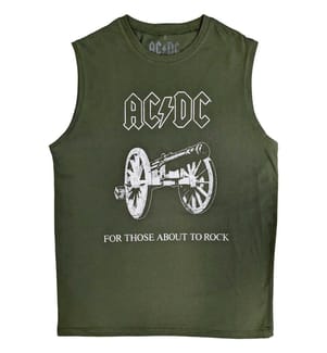 AC/DC - "About To Rock" Ärmelloses Oberteil für Herren/Damen Unisex