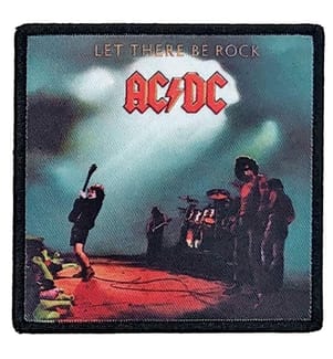 AC/DC - Patch à repasser LET THERE BE ROCK