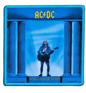 AC/DC - Patch à repasser WHO MADE WHO