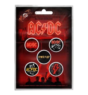 AC/DC - Badge PWR-UP