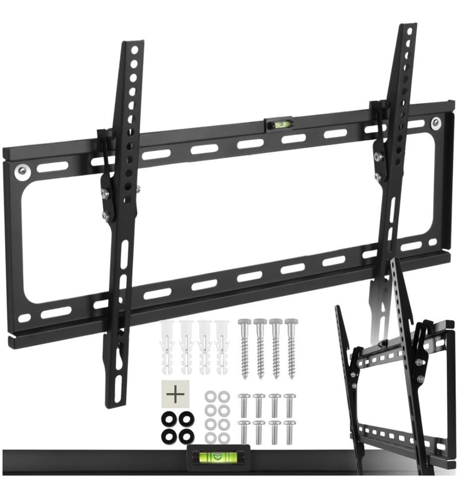Support mural TV 32"- 100" inclinable, VESA max: 600x400, max 70kg - noir