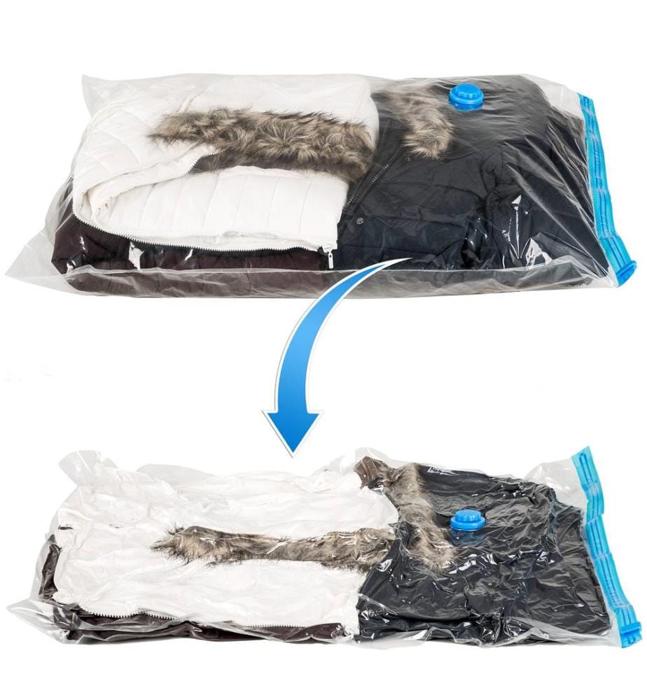 10 sacs sous vide - tailles différentes - blanc transparent