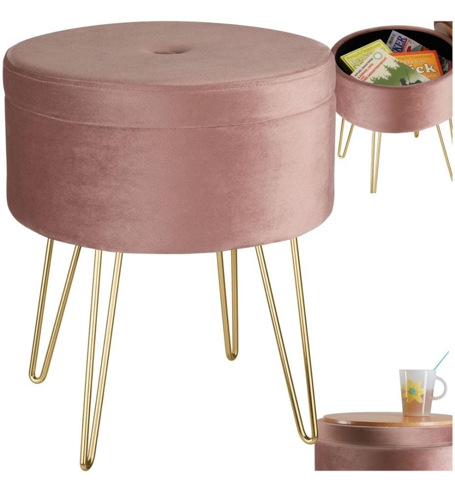Sgabello Ava - rosa
