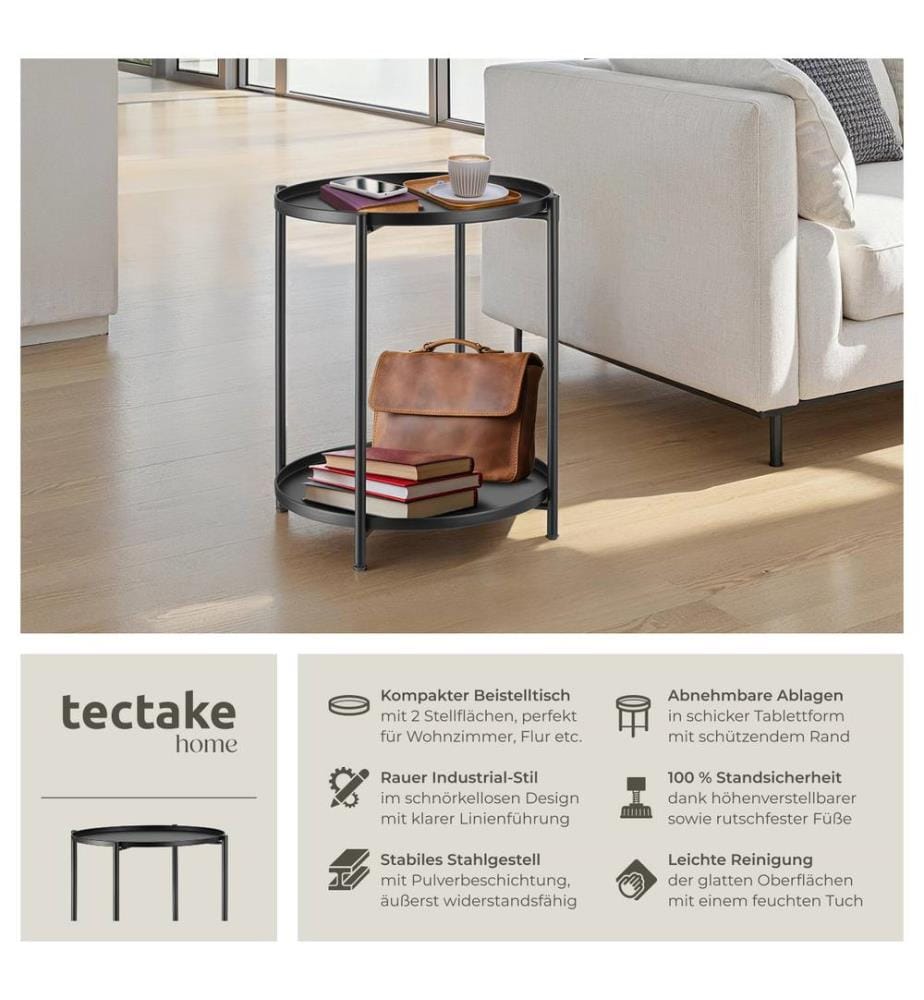 Table d'appoint OXFORD - noir