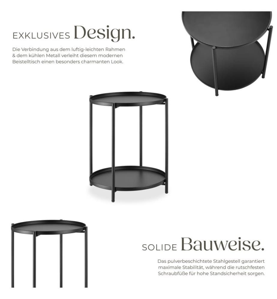 Table d'appoint OXFORD - noir