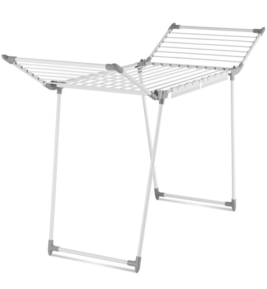 Séchoir à linge LIFE pliable de 1,8 m - blanc