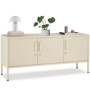 Sideboard Baker, Magnetverschluss, verstellbarer Boden - creme