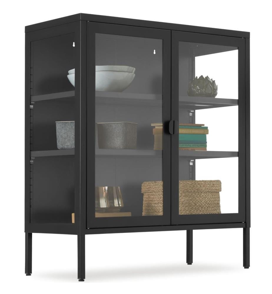 Vitrine métallique - noir