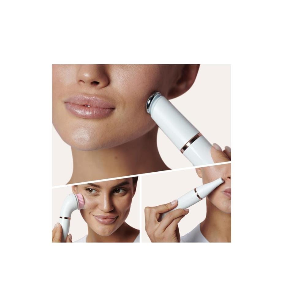 BRAUN - Gesichtsepilierer FaceSpa Pro 912, Bronze/Weiss