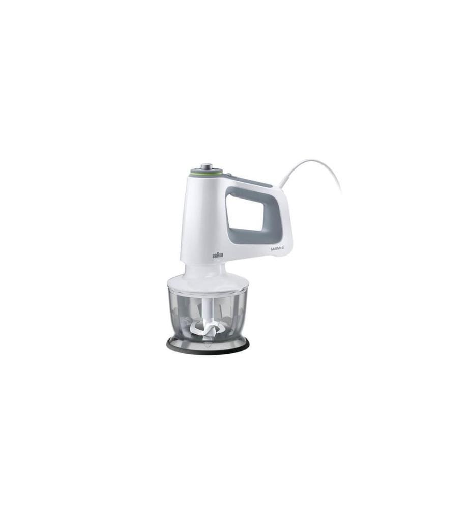 BRAUN - Batteur MultiMix 5 HM5137WH Blanc/Gris