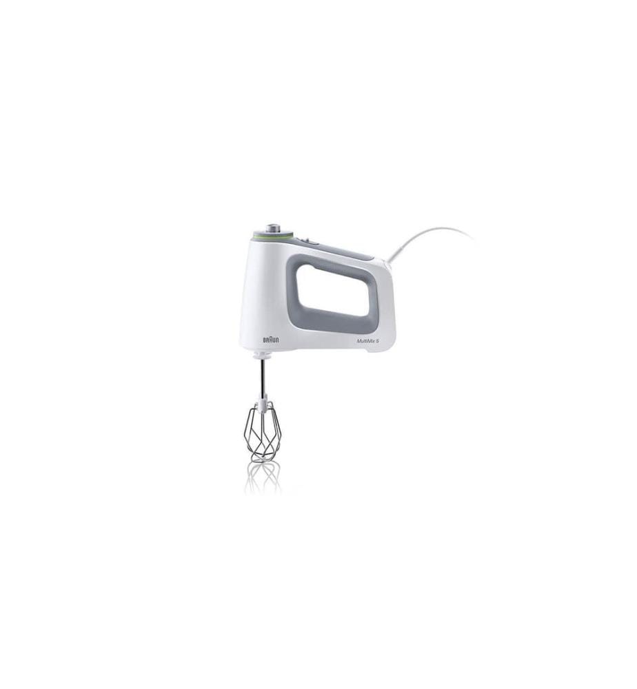 BRAUN - Batteur MultiMix 5 HM5107WH Blanc/Gris