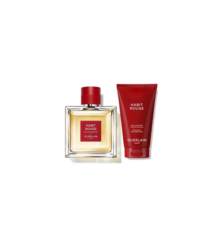 Guerlain - Eau de toilette Habit Rouge 100 ml + gel