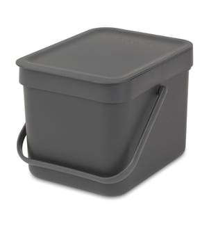 Poubelle Sort & Go 6 L - Grey