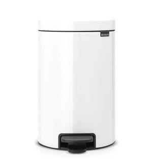 Poubelle à Pédale Newicon 12 L - Blanc