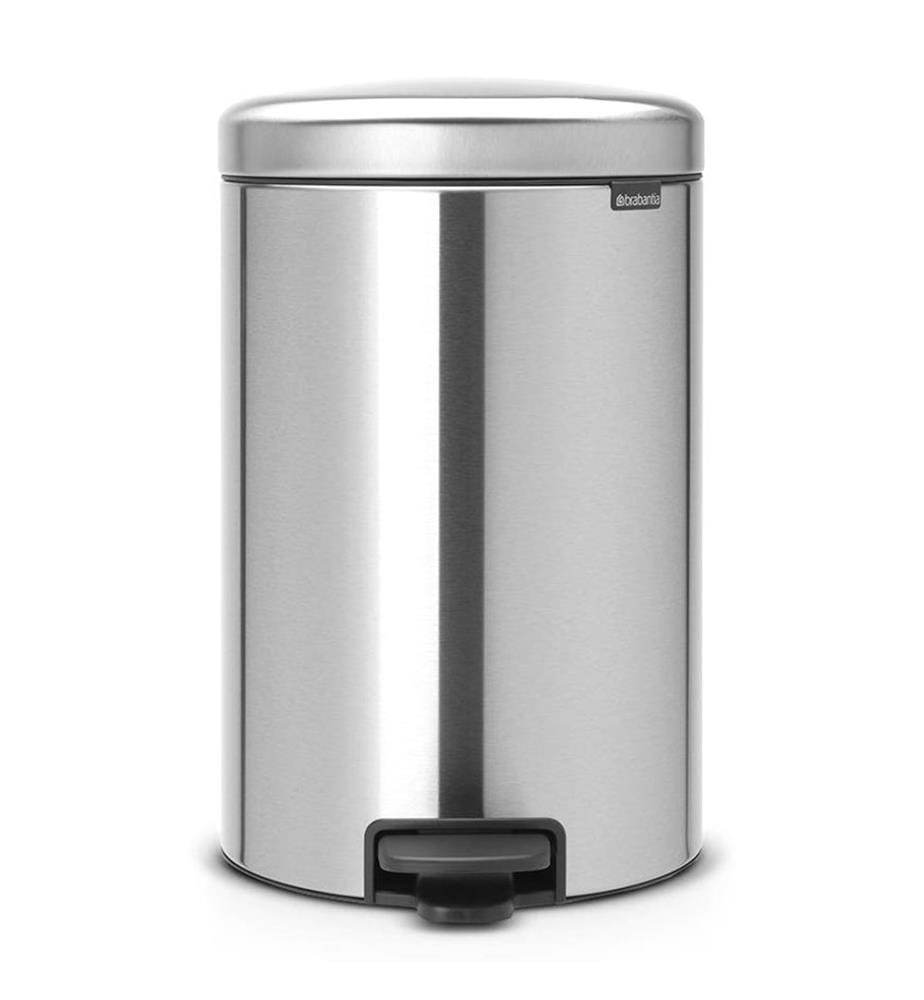 Poubelle à Pédale Newicon 20 L - Argenté