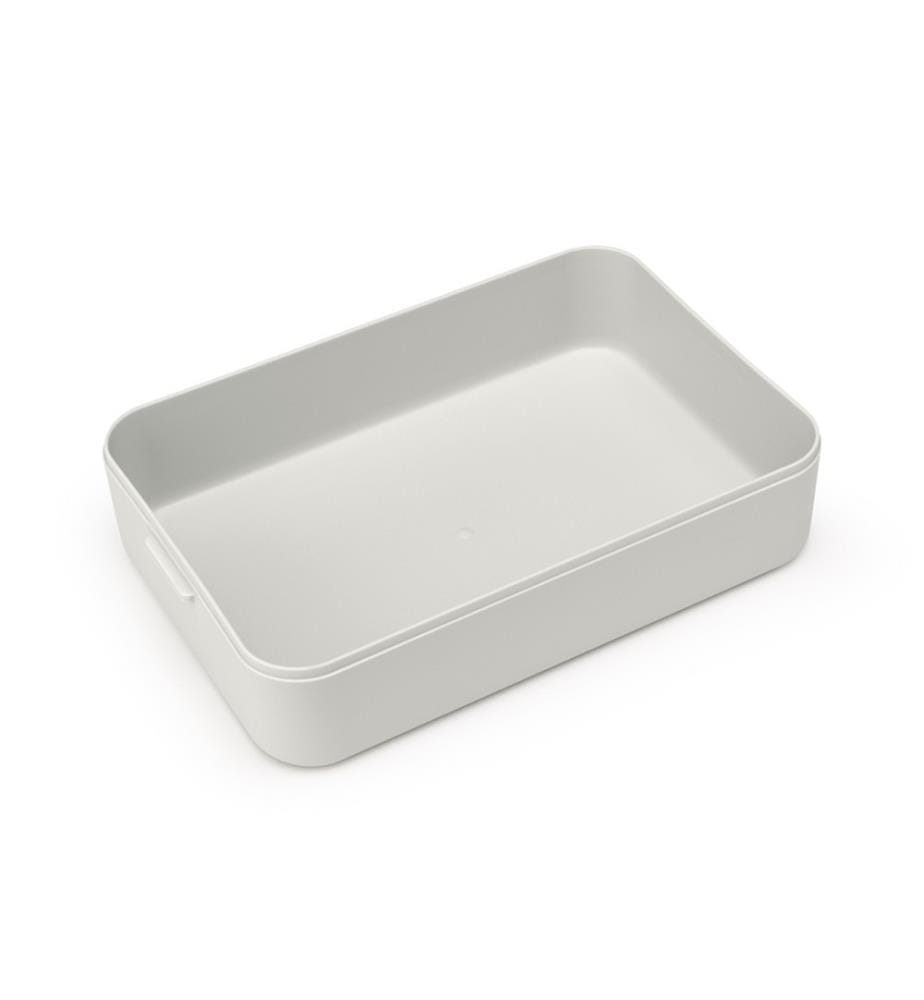 Make & Take Lunchbox, Large, Plastic - Light Grey