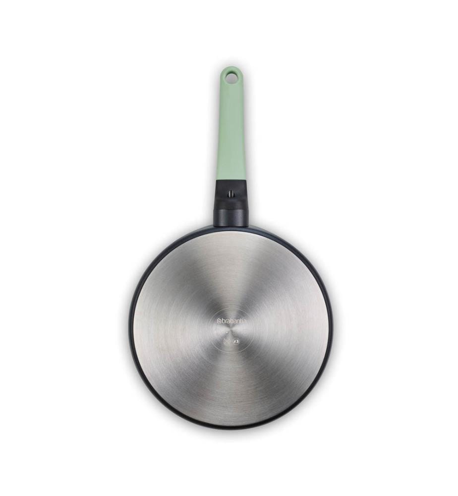 Tasty+ Recycelte Pfannkuchenpfanne, 25 cm, Antihaftbeschichtung - Jadegrün