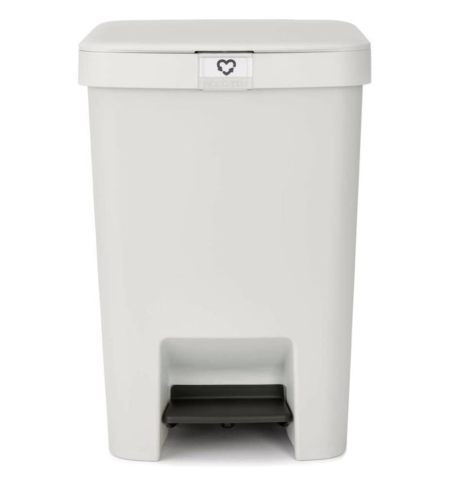 StepUp Pedal Bin, 25 L - Light Grey