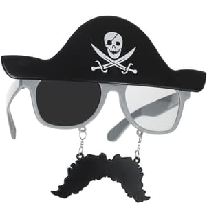 Occhiali scherzosi - Pirata con baffi