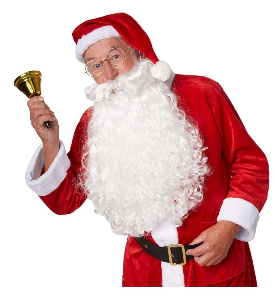 Weihnachtsmann Perücke und Bart