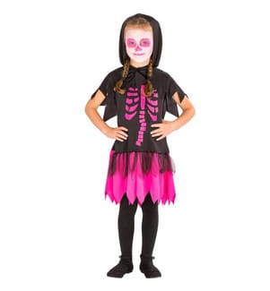 Skeleton Dress with Hood