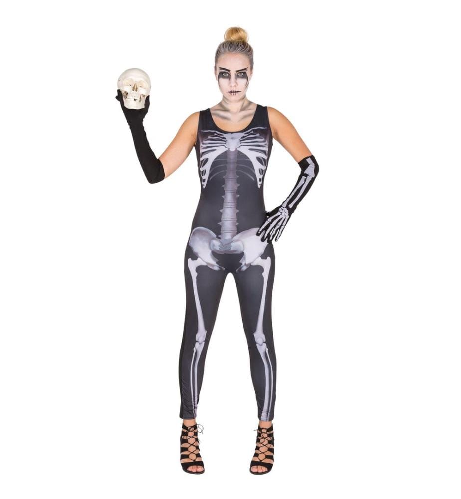 Costume da donna - Tuta scheletro sexy