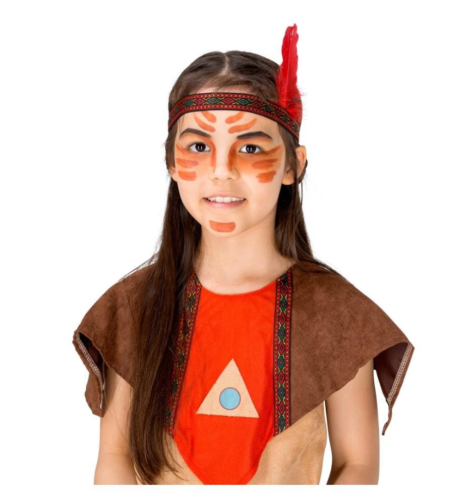 Mädchenkostüm Indianerin Dakota